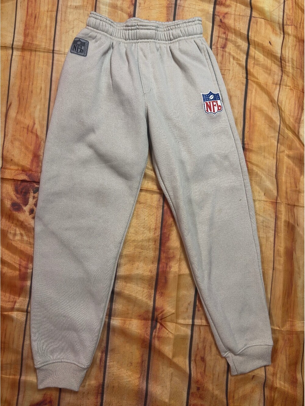 NFL Fleece Jogger Sweatpants Beige